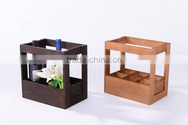 New Handmade Rustic Style Wine Bottle Holder