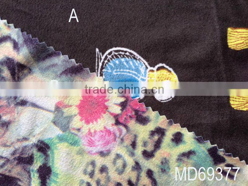 PU artificial suede fabric/synthetic suede fabric for ladies pyjama, trousers,sofa cushion,bedding bags MD69370