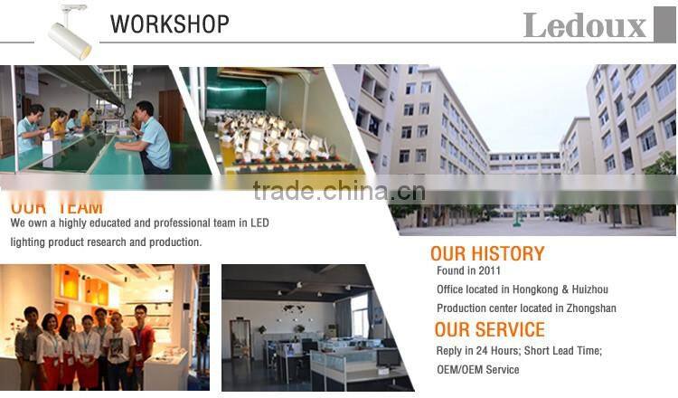 SAA dimmable led track light gold white and balck inner ring optional