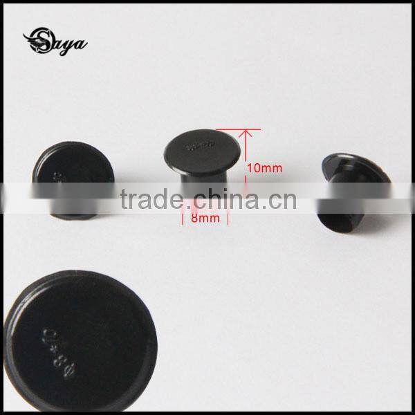 New Style Best Quality Black Flat Bottom Plastic Tattoo Pigment Cup