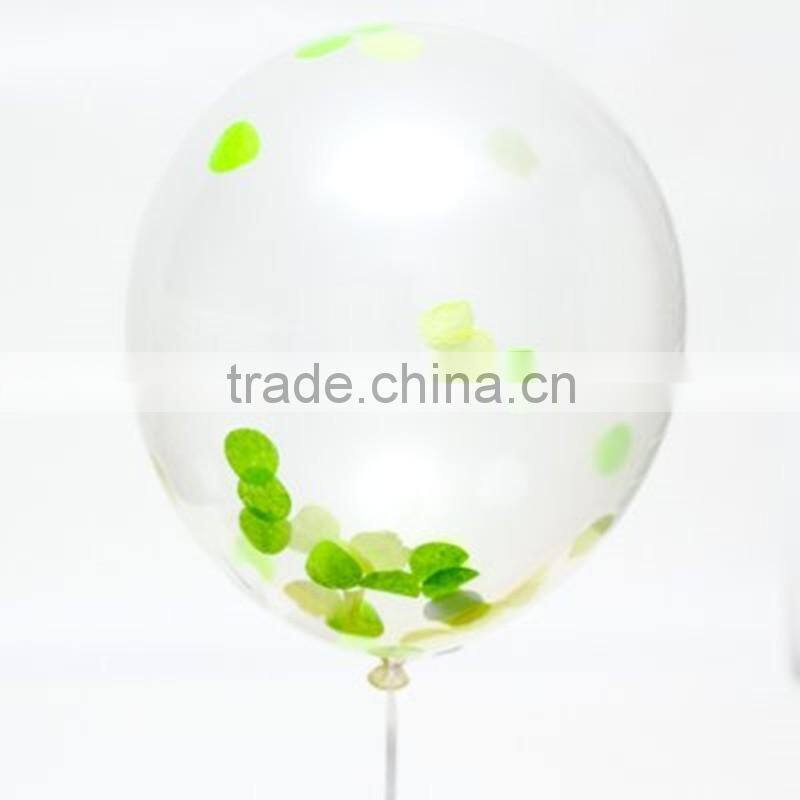 2016 Hot Sale 12-36inch Round Latex Transparent Balloons For Wedding Decoration Party Decoration with Tassels