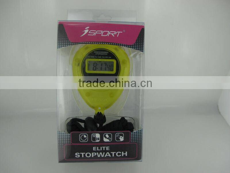 Factory Wholesale Digital Stop Watch Timer with Lanyard