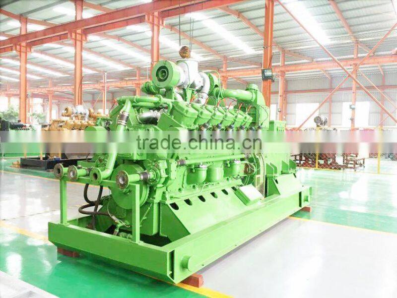 500KW coal bed gas generator for continuous work