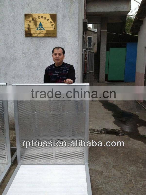 China Factory Expandable aluminum Crowd Control Barricade