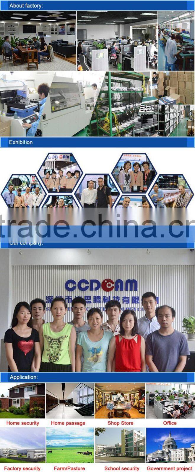 cctv hd Indoor Vaterproof 2.8-12mm 1.0MP TVI camera