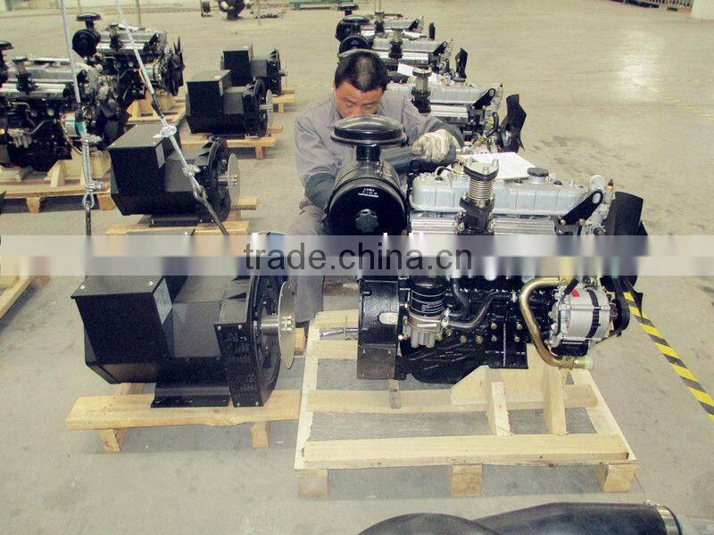 Water-cooled diesel generator