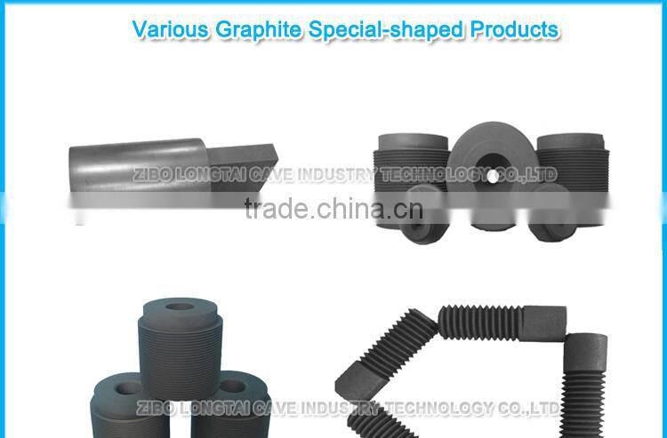High pure graphite crucible for melting steel
