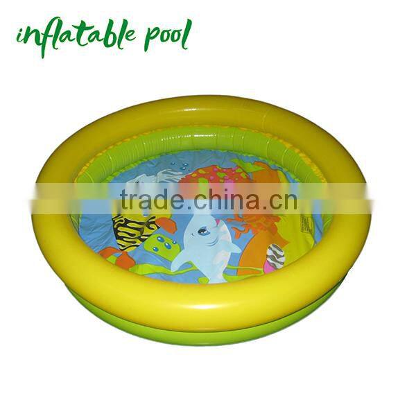 carton pattern kids round inflatable pools