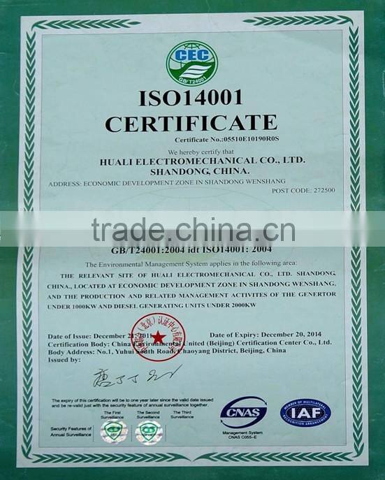 High Quality 250kva/200kw volvo engine electric generator for sale Details