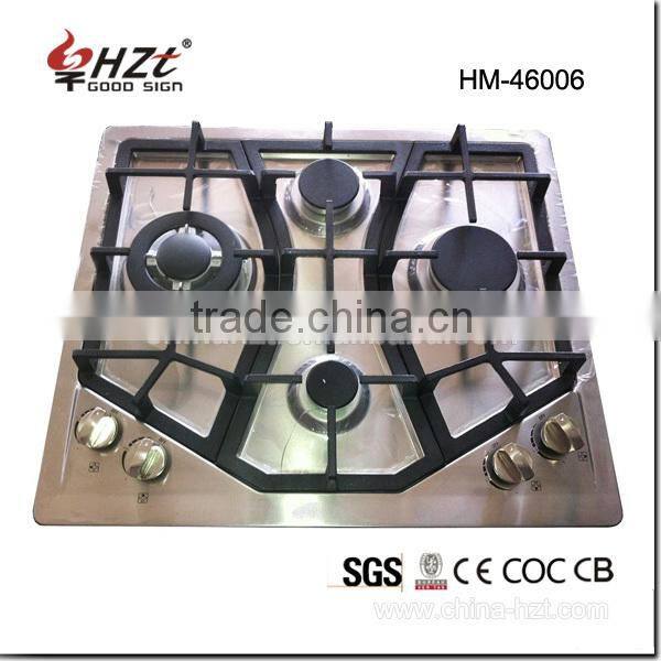 60cm 4 burner camping gas stove