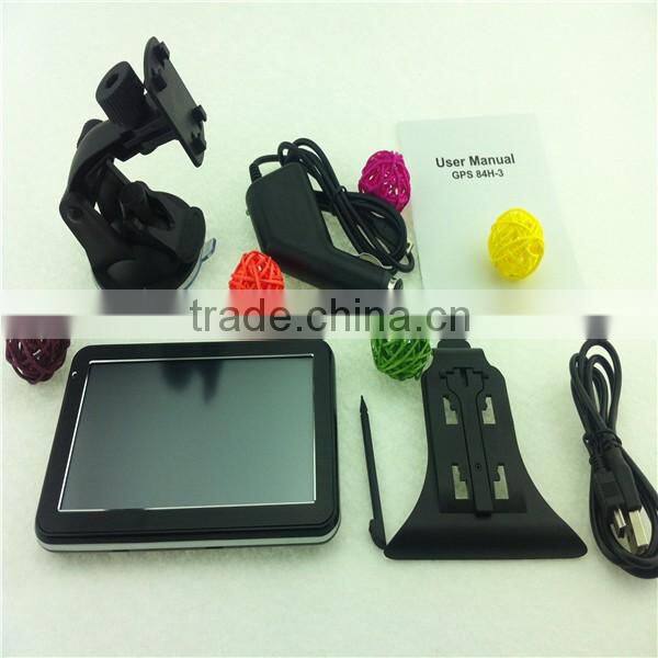 Portable sat nav Car GPS Navigator smart car hand using gps navigation with multimedia player