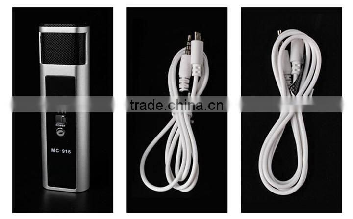 MC-916 karaoke mini microphone handheld recording mobile phone ktv