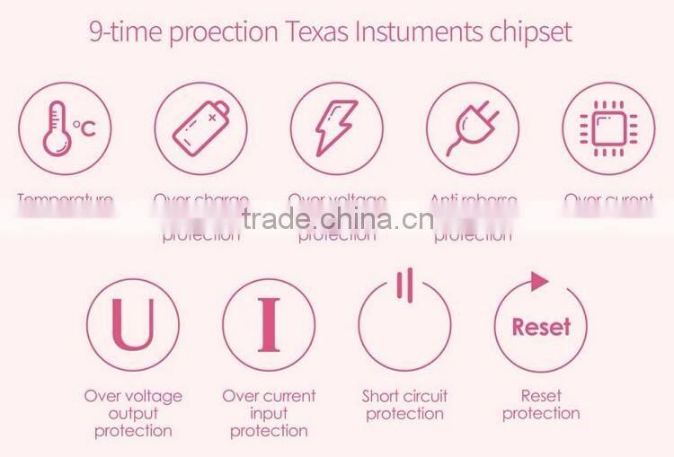 Multifunction 2600mah smart power bank for smartphone