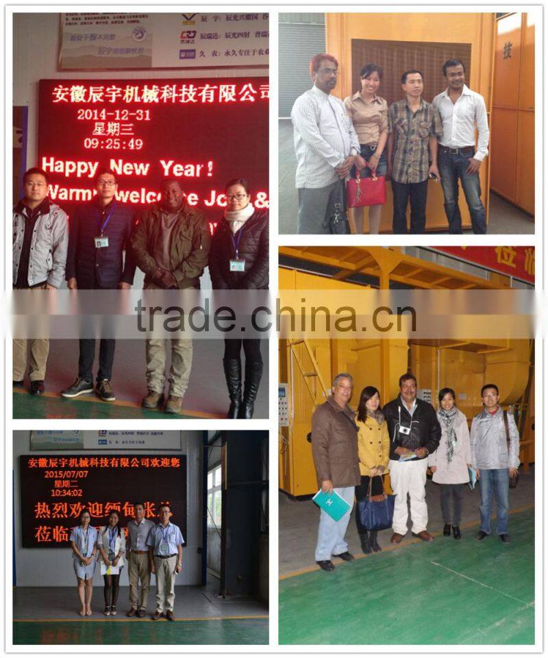 Automatic Temperature Control 35T Corn Grain Dryer with Husk Burner