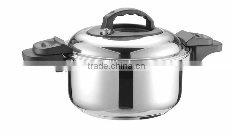 6liter induction gas slow cooker stainless steel low pressure cooker