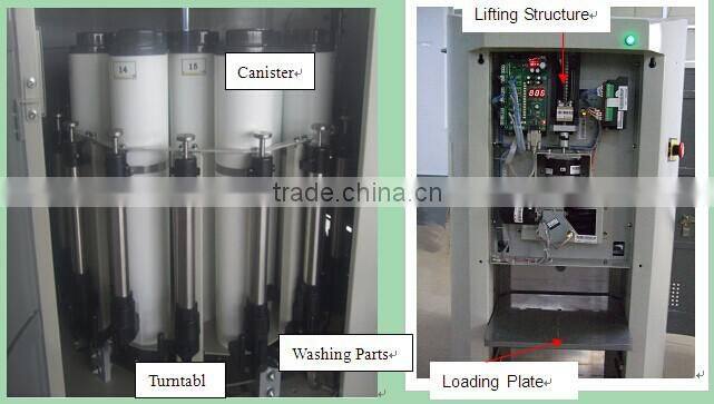 A2 0.077ml accuracy automatic paint color tinting equipment/A4 600ML colorant sequential dispenser