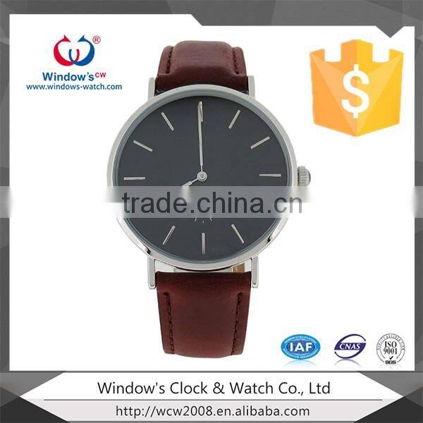 Fashion custom ce rohs thin style watch
