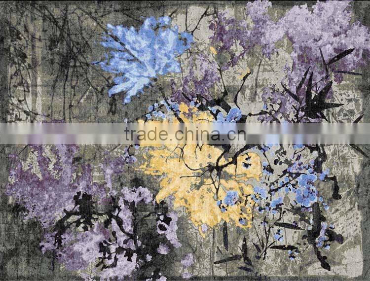 Hand Knotted rajasthan indian carpet with new design