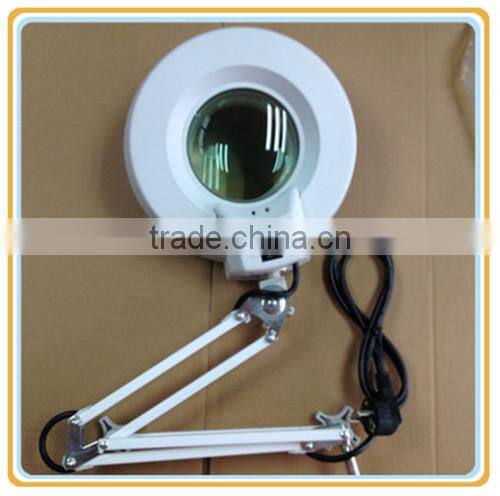 Rectangle/Round Desktop LED Illuminated Magnifier lamp