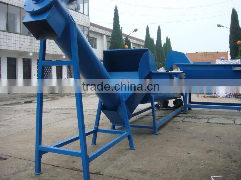 Used pet bottle recycling plant
