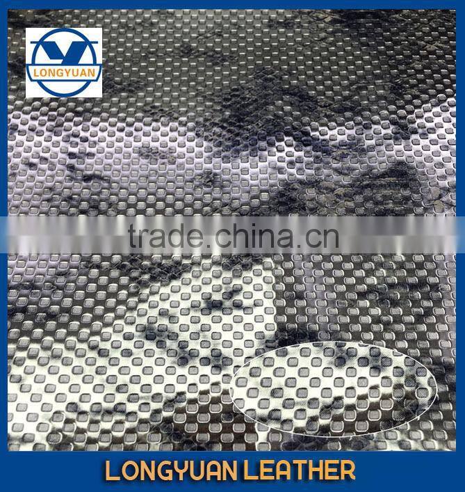 Wholesale Faux Leather Upholstery Fabric Women Shoes Material