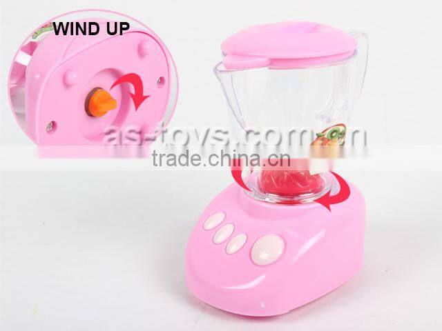 Novetly hot selling plastic pretend play bread maker/toaster wind up kitchen set toy