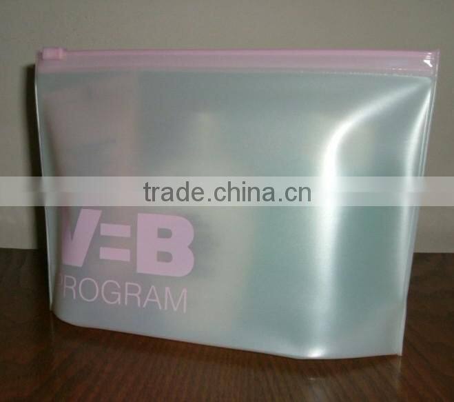 Hotel Use Small cosmetic travel PVC bag with zipper