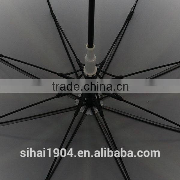 New products for 2015 writing brush shape wooden handle umbrella wholesale