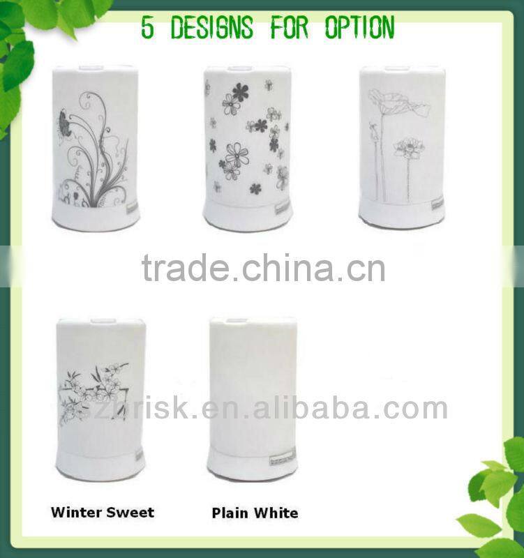 8 colors ultrasonic led aroma oil diffuser
