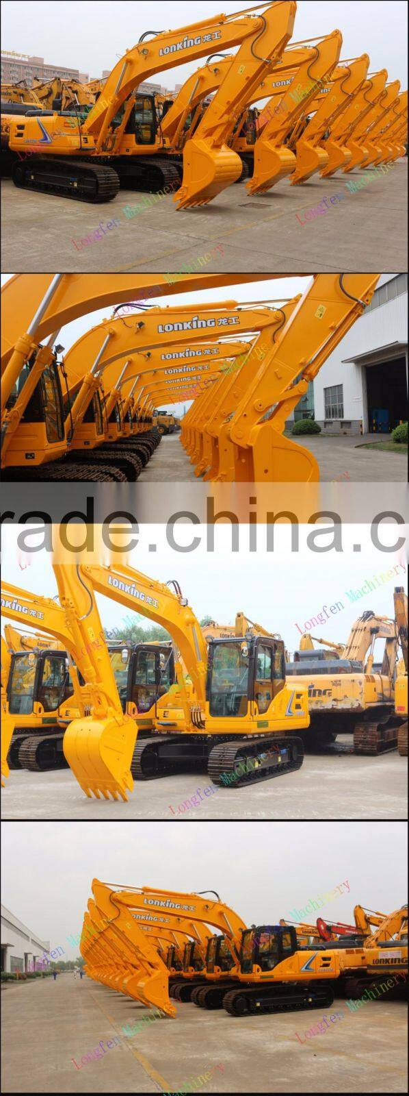 LG6225E mid size/ mid size excavator 145kw hydraulic excavator