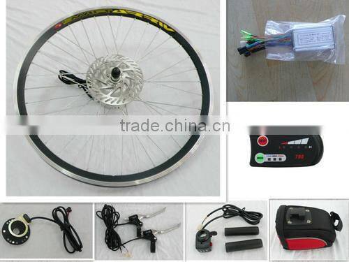 cheap rear wheel electric mopeds kit electric bike conversion wheel kits for sale