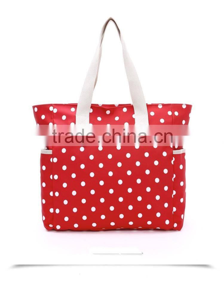 designer shopping plastic bags,PE handle cotton bag for shopping