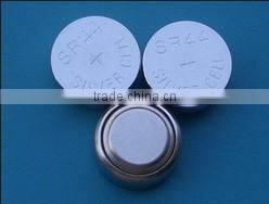Silver Oxide SR44 button cell battery