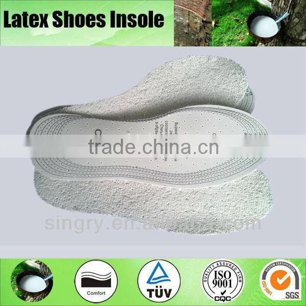 6mm thick natural foam rubber insoles