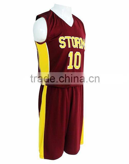 Daijun OEM 2016 new design men european basketball uniforms design