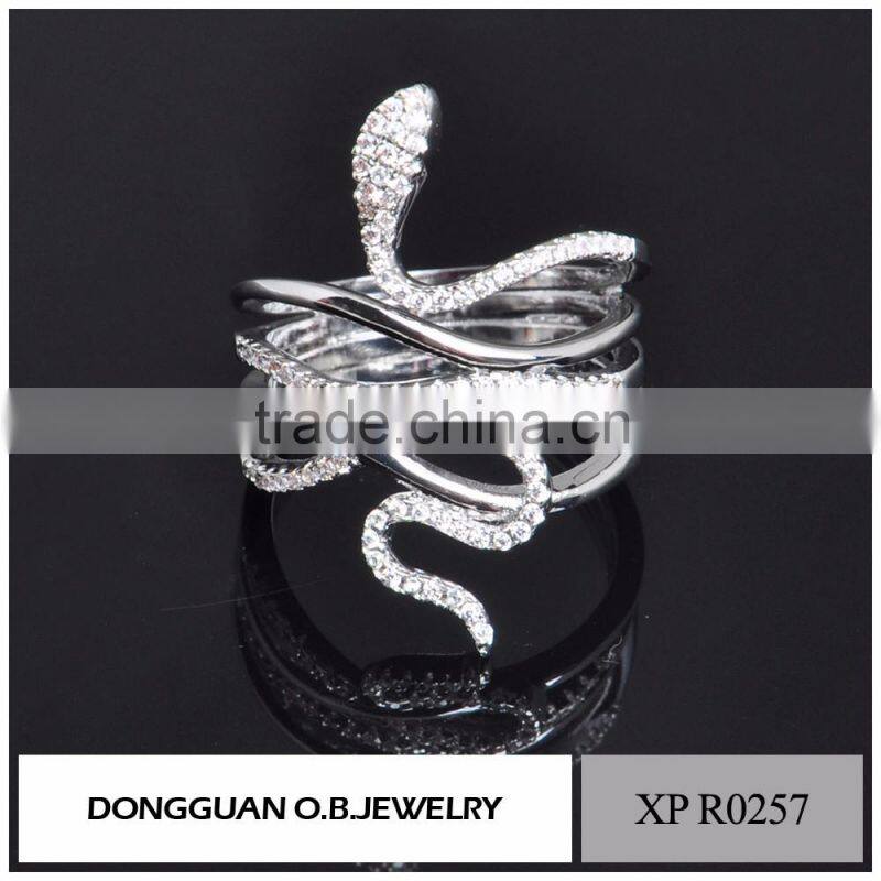 New arrival wedding 2016 latest design white gold ring for women