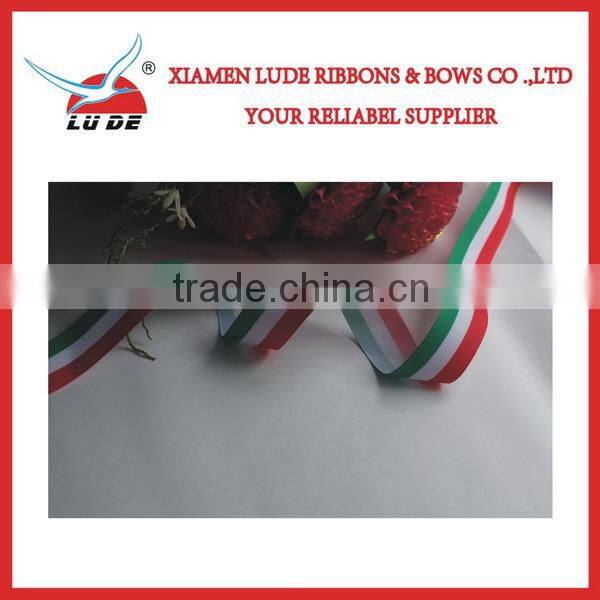 colorful custom woven ribbon for gift packing