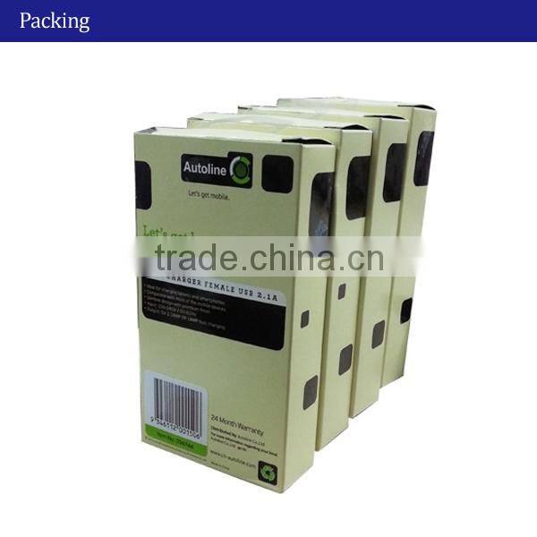 The candy-colored custom usb car charger