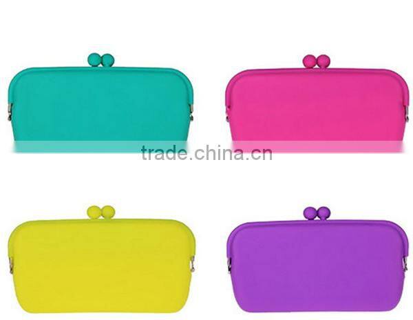 Fashionable Hot Saling Silicone Coin Purse For Wholesales Make In China