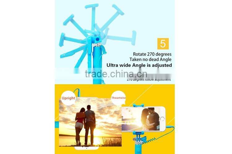 New technology Luxury design adjustable electric shenzhen selfie stick