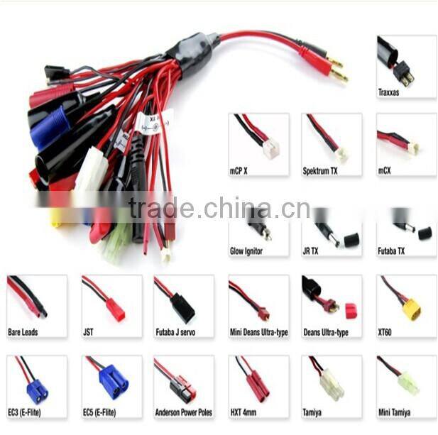 19 in 1 Multifunctional multi charge cable for Lipo battery / RC drone / RC Car