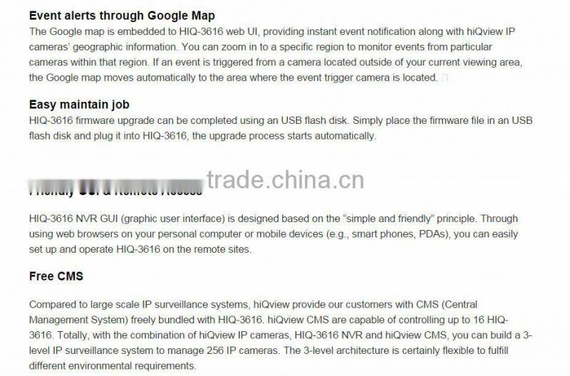 5 Megapixel / Full HD H.264 16 Channel Standalone IP NVR