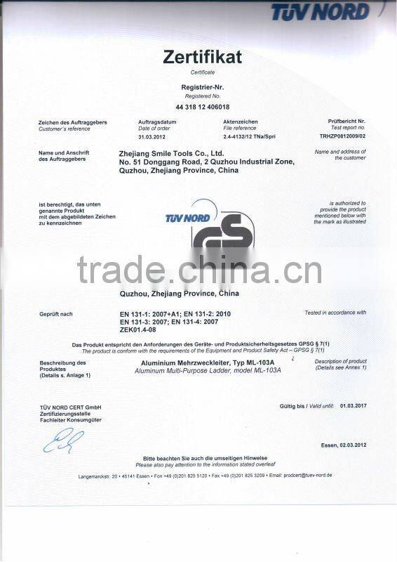 ML-607 4m three part universal ladder with EN131 triple extension ladders