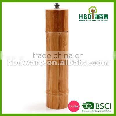 Hot selling bamboo salt and pepper mill