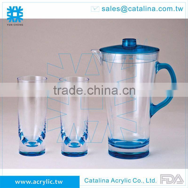 Clear Acrylic 2.48L PATTERN PITCHER