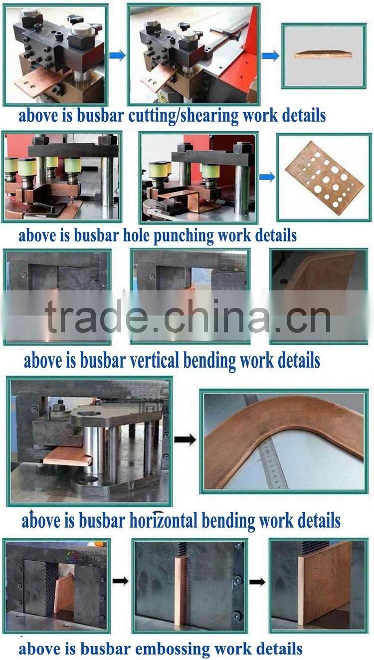 factory price cnc busbar bending cutting punching machine