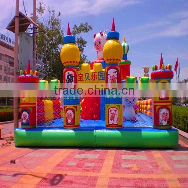 Park jumping place kids bouncy castle/ inflatable castle/kids playground