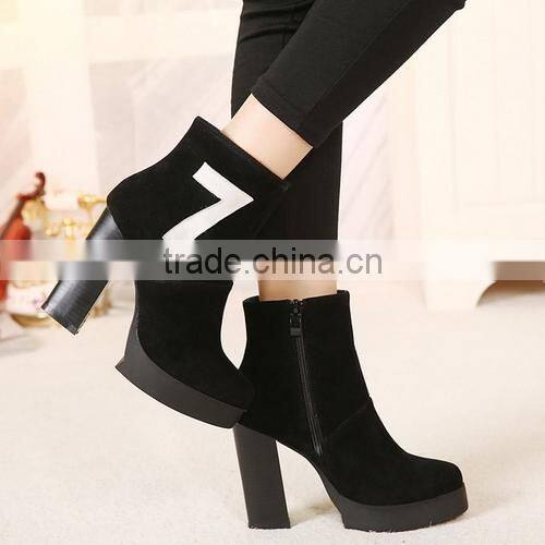 2016 Factory high heel long boots sexy knee boots for women CP6518