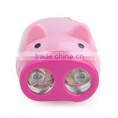 Pig Squeeze Charge Dynamo Led Flashlight