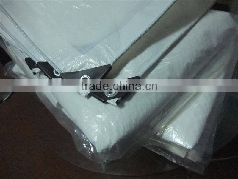 18' x 24' Ice Rink Liner Tarp- Heavy Duty White Color Ice Rink Liner Cover Tarps